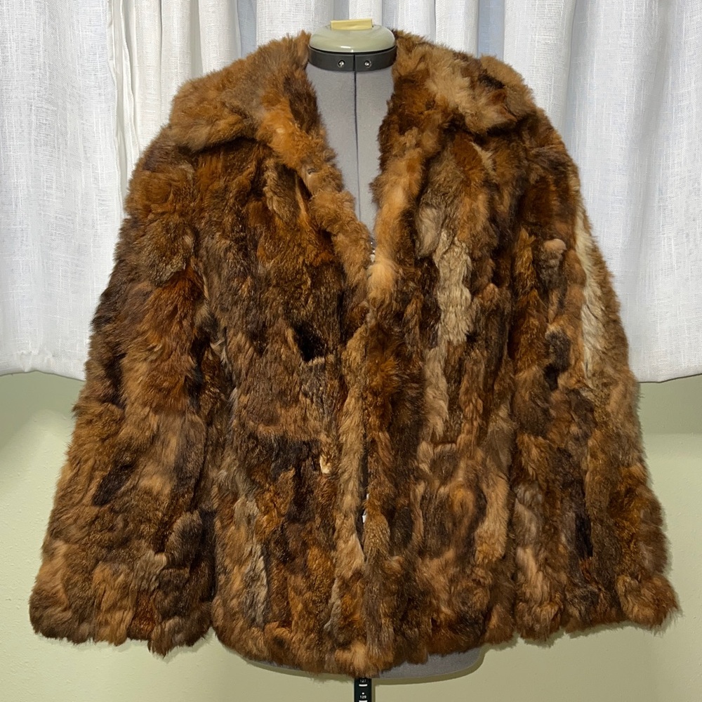 Luxurious Red Fox Fur Coat
